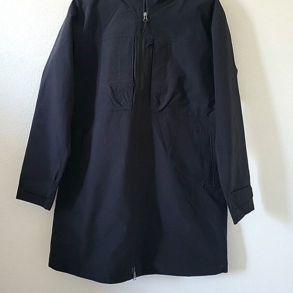 Unworn The North Face Women's Black M66 Tech Trench Waterproof Jacket - Picture 5 of 16